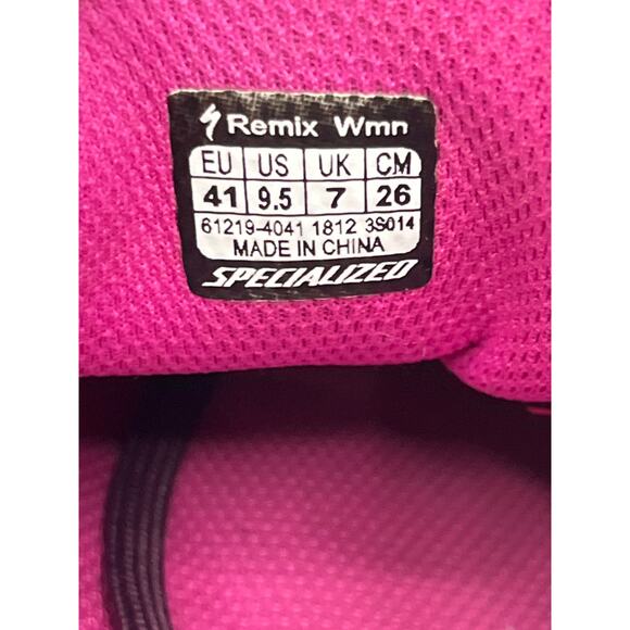 Specialized Remix Women’s Cycling Shoes EU 41 / US 9.5 – 2-Bolt SPD Compatible - Picture 2 of 8